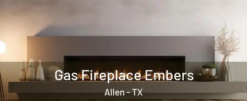  Gas Fireplace Embers Allen - TX