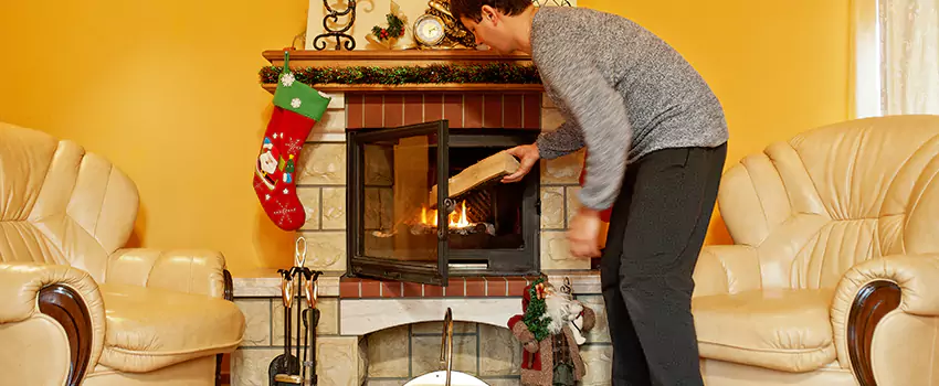 Gas to Wood-Burning Fireplace Conversion Services in Allen, Texas