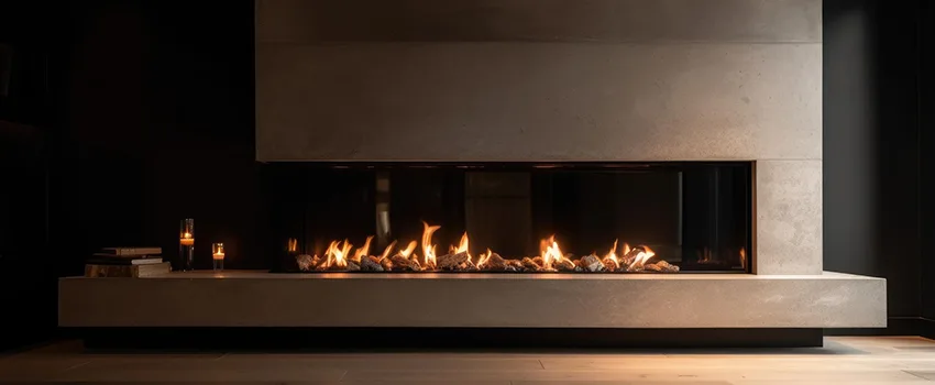 Gas Fireplace Ember Bed Design Services in Allen, Texas