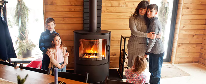 Morso Cast Iron Fireplace Insert Installation in Allen, Texas