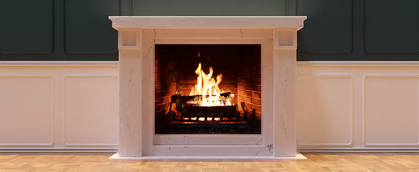 Open Flame Wood-Burning Fireplace Installation Services in Allen, Texas
