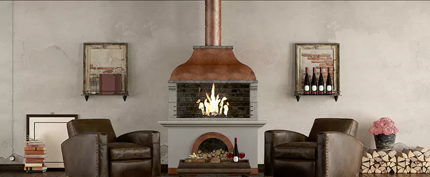 Thelin Hearth Products Providence Pellet Insert Fireplace Installation in Allen, TX