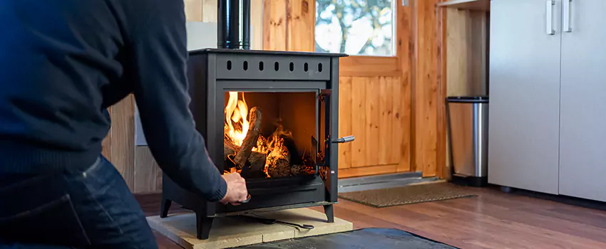 Open Hearth Wood Fireplace Installation in Allen, TX