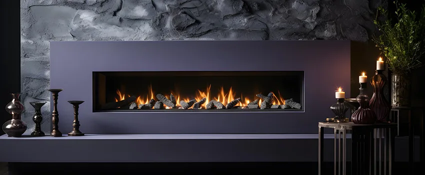 Ember Bed for Ventless Gas Fireplace in Allen, TX