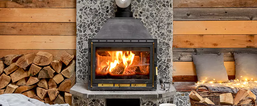 Outdoor Morso Fireplace Broken Screen Replacement in Allen, TX